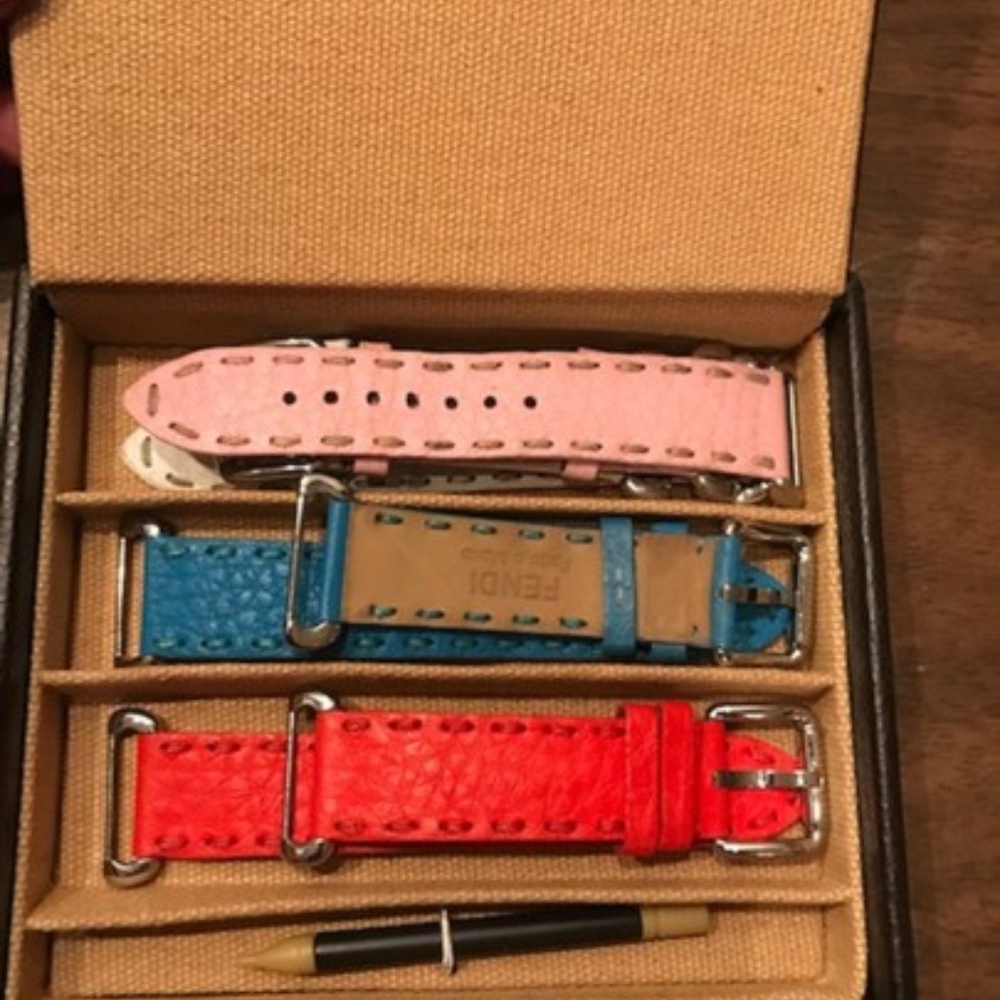 Fendi  Selleria Rose Gold Multi Band Watch - Picture 8 of 16